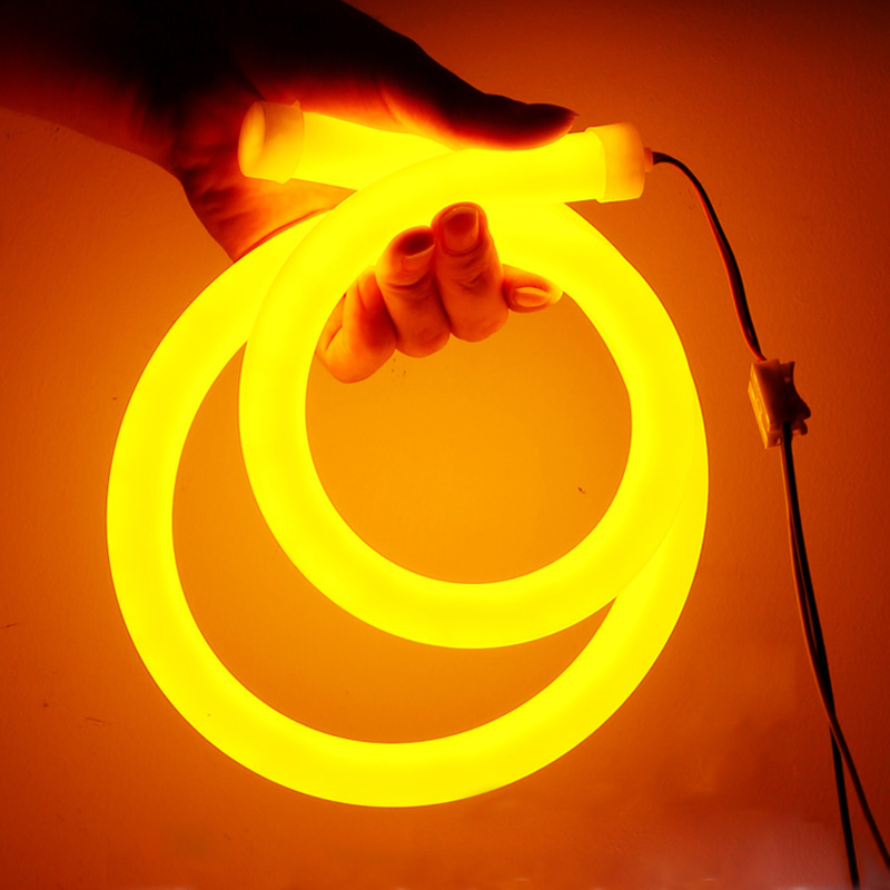 Round 360 LED Neon Flex Tube Light for Pendant Lighting